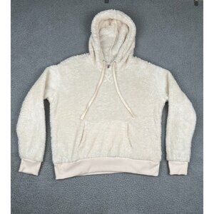 New Love By Design Women Plush Hoodie Long Sleeve Nordstrom Fleece XL